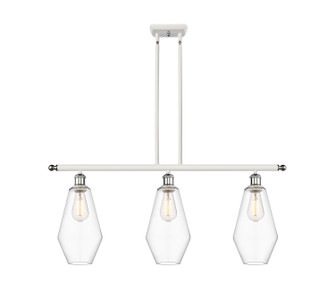 Ballston Three Light Island Pendant in White Polished Chrome (405|516-3I-WPC-G652-7)