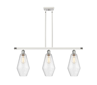 Ballston Three Light Island Pendant in White Polished Chrome (405|516-3I-WPC-G654-7)