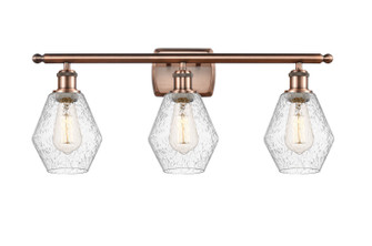 Ballston Three Light Bath Vanity in Antique Copper (405|516-3W-AC-G654-6)