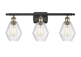 Ballston Three Light Bath Vanity in Black Antique Brass (405|516-3W-BAB-G654-6)