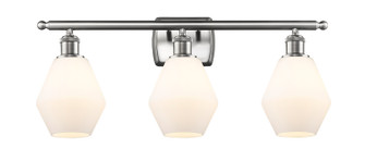 Ballston Three Light Bath Vanity in Brushed Satin Nickel (405|516-3W-SN-G651-6)