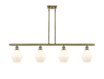 Ballston LED Island Pendant in Antique Brass (405|516-4I-AB-G651-6-LED)