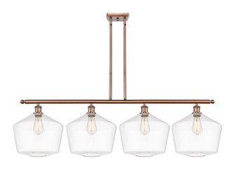 Ballston Four Light Island Pendant in Antique Copper (405|516-4I-AC-G652-12)