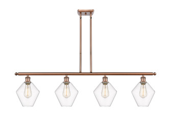 Ballston Four Light Island Pendant in Antique Copper (405|516-4I-AC-G652-8)