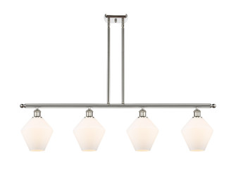 Ballston Four Light Island Pendant in Polished Nickel (405|516-4I-PN-G651-8)