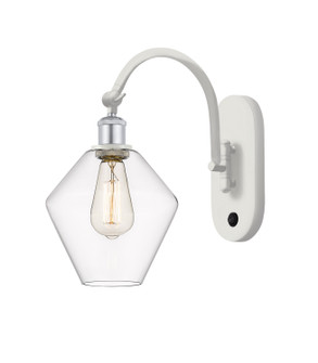 Ballston LED Wall Sconce in White Polished Chrome (405|518-1W-WPC-G652-8-LED)