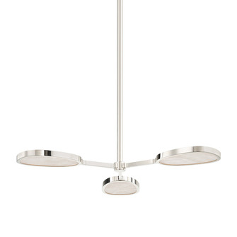 Patras LED Chandelier in Burnished Nickel (68|338-03-BN)