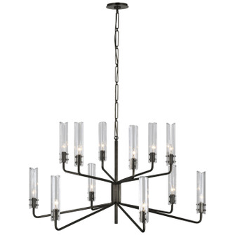 Casoria LED Chandelier in Bronze (268|ARN 5484BZ-CG)