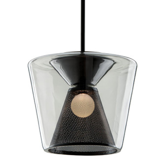 Berlin One Light Pendant in Soft Black (67|F5853-SBK)