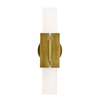 Monroe LED Wall Sconce in Antique Brass (314|49835)