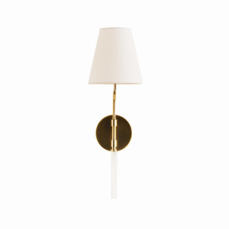 McCoy One Light Wall Sconce in Pale Brass (314|49798)