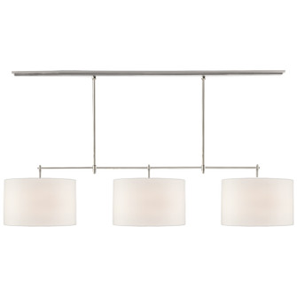 Bryant Three Light Billiard Pendant in Polished Nickel (268|TOB 5005PN-L)