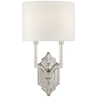 Silhouette Two Light Wall Sconce in Polished Nickel (268|TOB 2600PN-L)