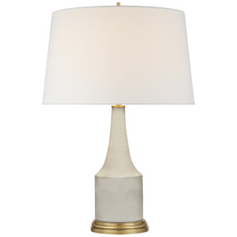 Sawyer One Light Table Lamp in Tea Stain Crackle (268|AH 3082TS-L)