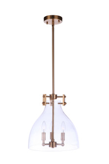 Chardonnay Three Light Pendant in Satin Brass (46|55893-SB)