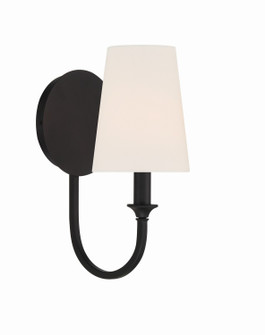 Payton One Light Wall Sconce in Black Forged (60|PAY-921-BF)