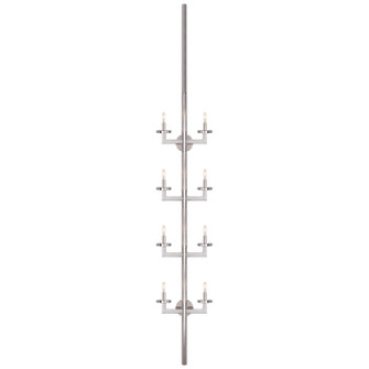 Liaison Eight Light Wall Sconce in Polished Nickel (268|KW 2204PN)