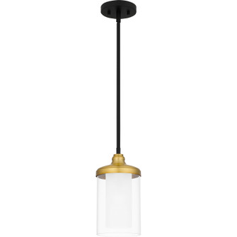 Rowland One Light Mini Pendant in Matte Black (10|ROW1506MBK)