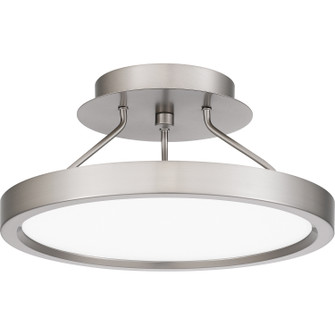 Outskirts LED Semi Flush Mount in Brushed Nickel (10|OST1811BN)