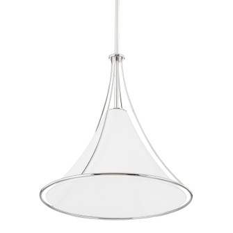 Madelyn One Light Pendant in Polished Nickel (428|H645701L-PN)