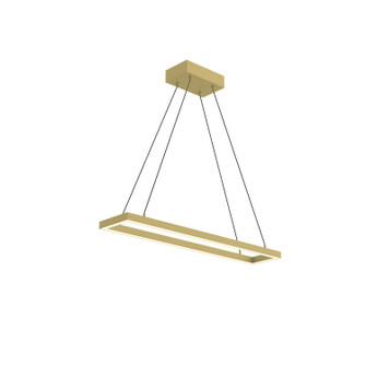 Piazza LED Pendant in Brushed Gold (347|PD88530-BG)