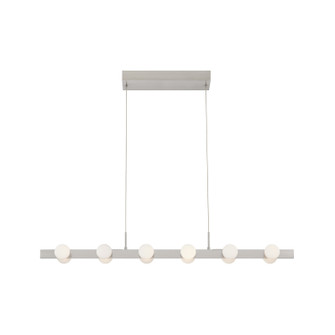 Rezz LED Pendant in Brushed Nickel (347|LP63436-BN)