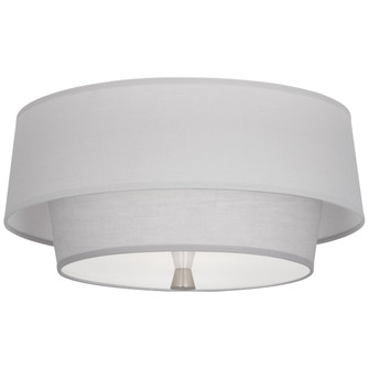 Decker Two Light Flushmount in Polished Nickel (165|PG144)