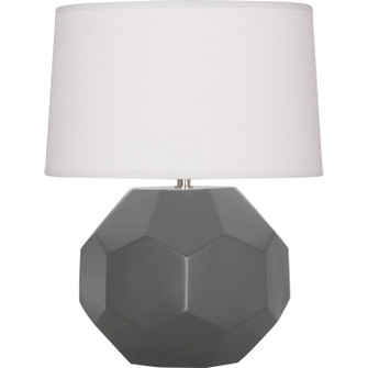 Franklin One Light Table Lamp in Matte Ash Glazed Ceramic (165|MCR01)