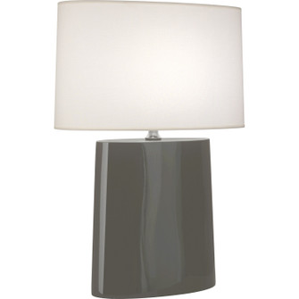 Victor One Light Table Lamp in Ash Glazed Ceramic (165|CR03)