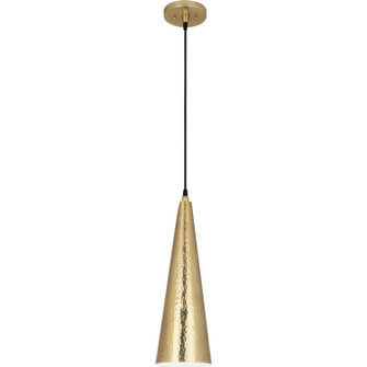 Dal One Light Pendant in Modern Brass (165|9873)