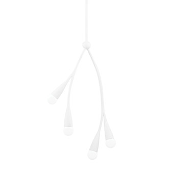 Elsa Four Light Pendant in Textured White (428|H689704-TWH)
