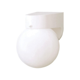 Outdoor Essentials One Light Wall Sconce in White (45|SL94358)