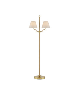 Sirocco Collection Two Light Floor Lamp in Antique Brass (142|8000-0116)