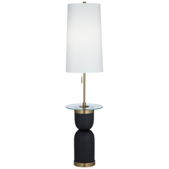 Julie One Light Floor Lamp in Black (24|797C1)