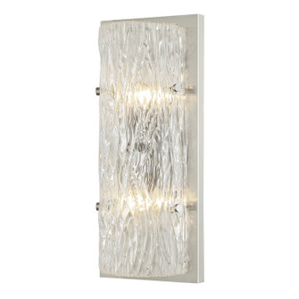 Morgan Two Light Wall Sconce in Brushed Nickel (137|376W02BN)