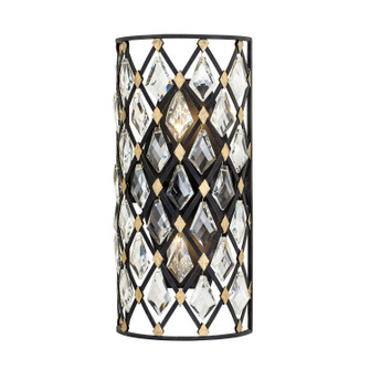 Windsor Two Light Wall Sconce in Carbon/Havana Gold (137|345W02SCBHG)