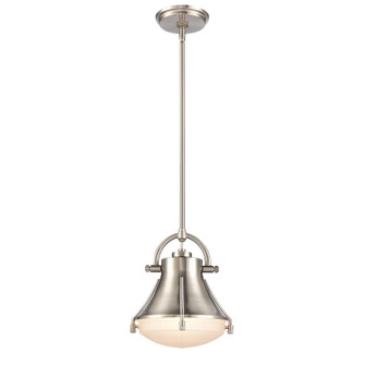 Urbanite One Light Mini Pendant in Satin Nickel (45|67785/1)