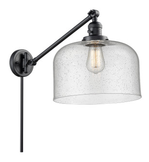Franklin Restoration LED Swing Arm Lamp in Matte Black (405|237-BK-G74-L-LED)