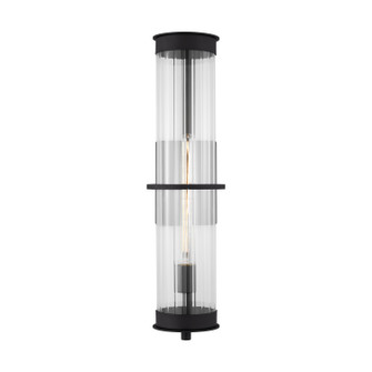 Alcona One Light Outdoor Wall Lantern in Black (454|8826701-12)