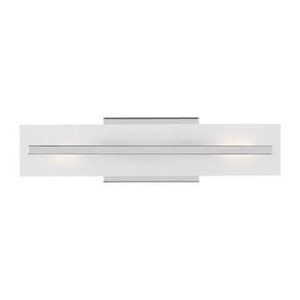 Dex Two Light Bath Vanity in Chrome (454|4454302-05)