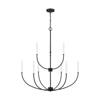 Greenwich LED Chandelier in Midnight Black (454|3167109EN-112)