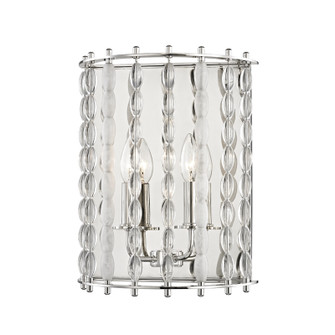 Whitestone Two Light Wall Sconce in Polished Nickel (70|9300-PN)