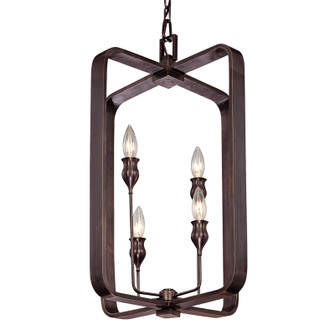 Rumsford Four Light Pendant in Old Bronze (70|7416-OB)