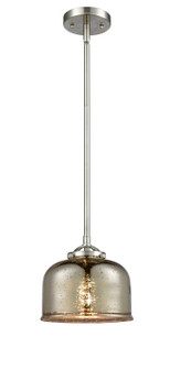 Nouveau One Light Mini Pendant in Brushed Satin Nickel (405|284-1S-SN-G73)