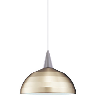 Industrial Pendant Metal Shade in Brushed Nickel (34|PLD-G404-BN)