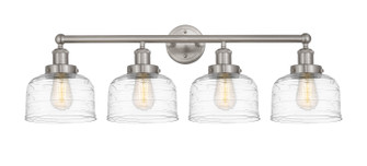 Edison Four Light Bath Vanity in Brushed Satin Nickel (405|616-4W-SN-G713)