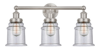 Edison Three Light Bath Vanity in Oil Rubbed Bronze (405|616-3W-OB-G184)