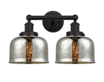 Edison Two Light Bath Vanity in Matte Black (405|616-2W-BK-G78)