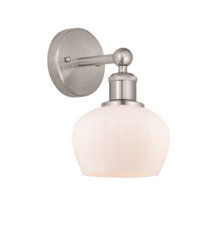 Edison One Light Wall Sconce in Brushed Satin Nickel (405|616-1W-SN-G91)