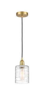 Edison One Light Mini Pendant in Satin Gold (405|616-1P-SG-G1113)